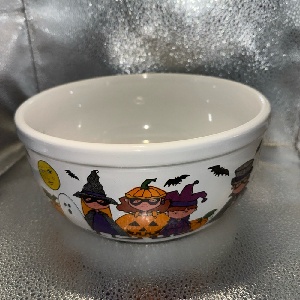 Signature Housewares Halloween Bowl Goblins by Ursula Dodge